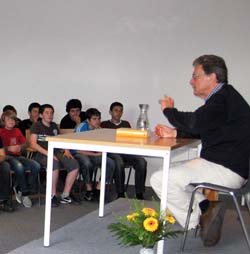 Klaus Kordon in der Bibliothek Steglitz Zehlendorf Klaus Kordon in der Bibliothek Steglitz Zehlendorf